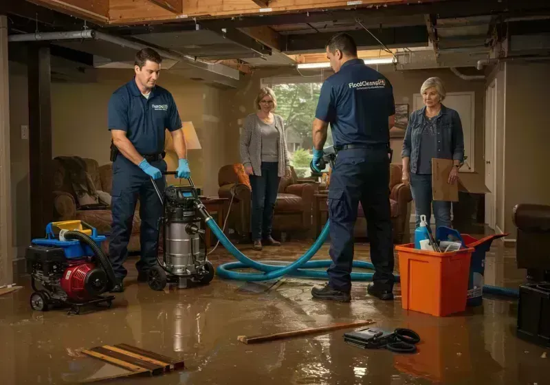 Basement Water Extraction and Removal Techniques process in Texas City, TX